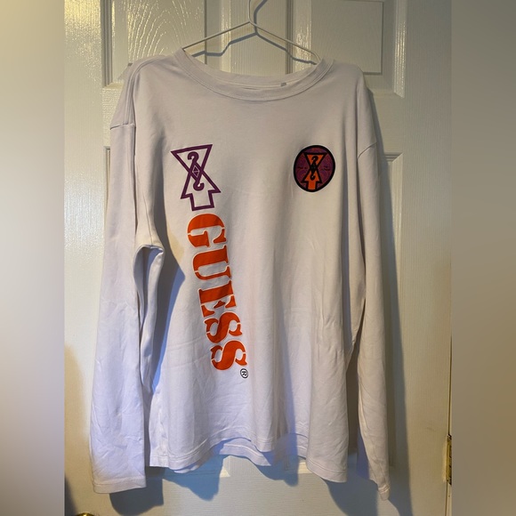 GUESS ORIGINALS X 88RISING Mens Long T-Shirt Sz Large - Picture 1 of 5